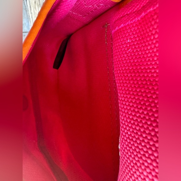 FOSSIL Austin Small Flap Pink Canvas Crossbody Bag - Picture 11 of 14